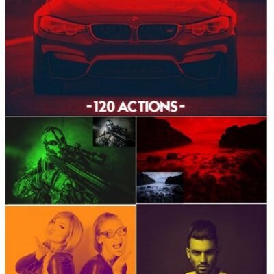 120 Duotone Photoshop Actions