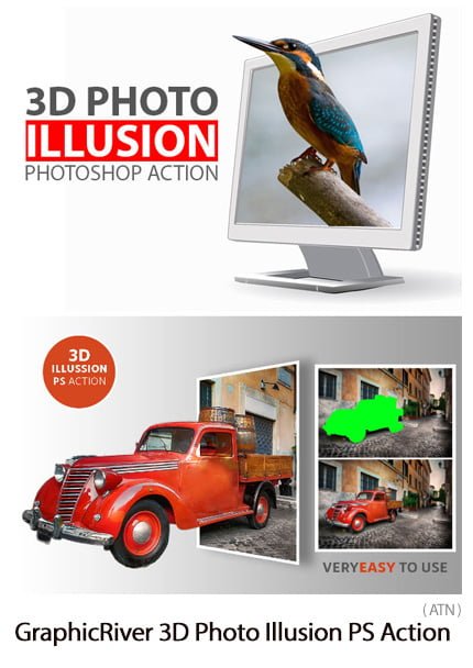 3d.photo.illusion.photoshop.action 3D Photo Illusion Photoshop Action