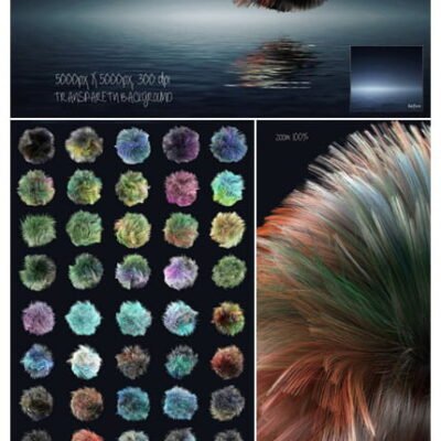 80 Fluffy Balls80 Fluffy Balls