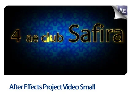 After Effects Project Video Small