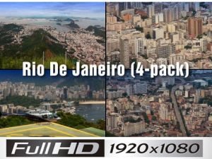 Brazil Aerial View Rio De Janeiro