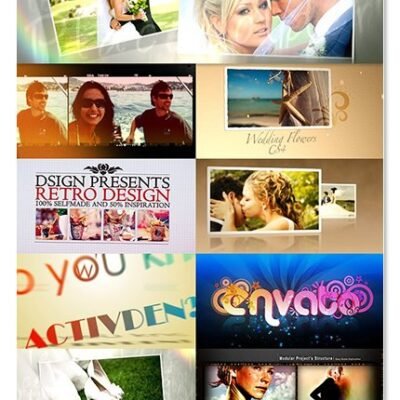 Vintage Wedding After Effects Projects Bundle