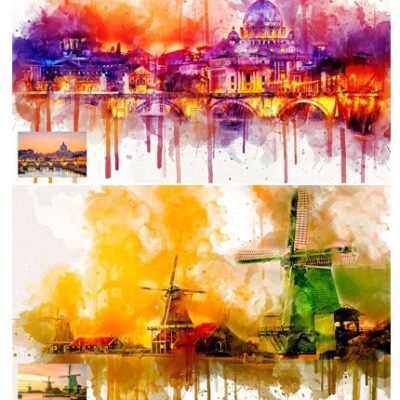 Abstract Ink Art Photoshop Action