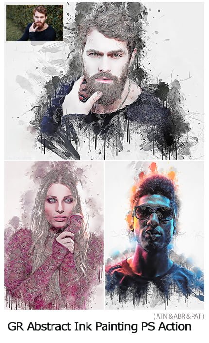 abstract.ink.painting.photoshop.action Abstract Ink Painting Photoshop Action