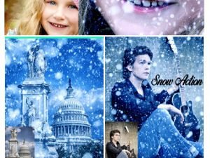 Amazing 15 Snow Photoshop Action Vol.1