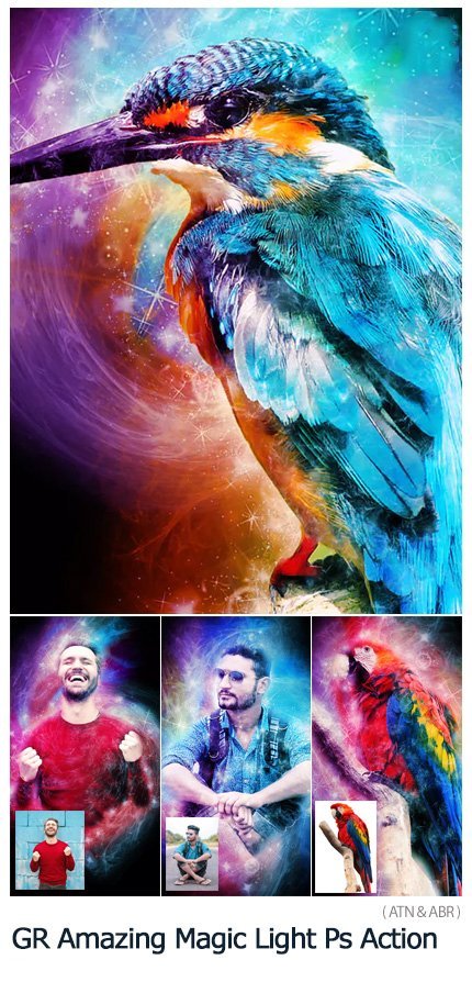 amazing.magic.light.photoshop.action Amazing Magic Light Photoshop Action