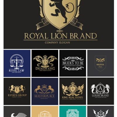 Amazing ShutterStock Luxury Logo Collection