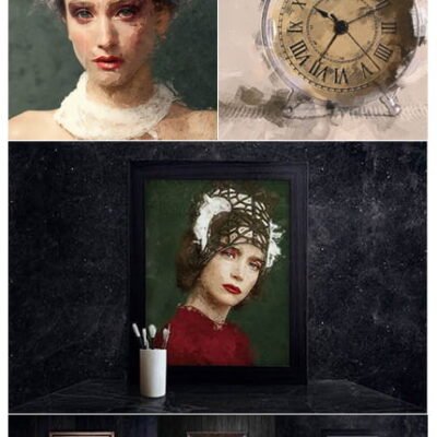 Animated Real Paint FX Photoshop Add-On Extension