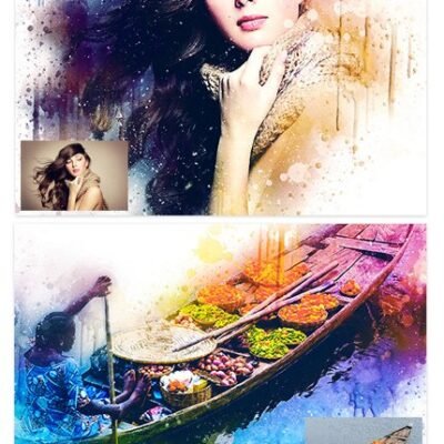 Aquarellixign Art PS Action