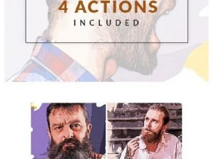 Batch V1 Photoshop Action Bundle