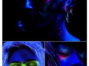 Black Light Photoshop Action