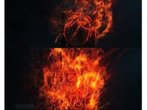 Burning Logo Reveal