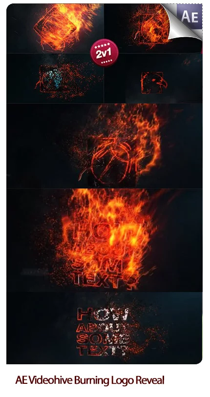 Burning Logo Reveal