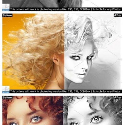 CM Black And White Photo Painting Effect