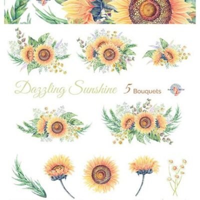 CM Dazzling Sunshine Watercolor Clipart