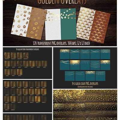 cm gold overlays