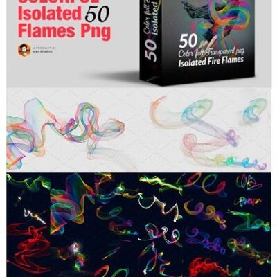 CM Isolated Abstract Flames