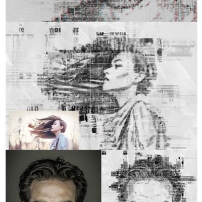 CM NewsPrint Photoshop Action