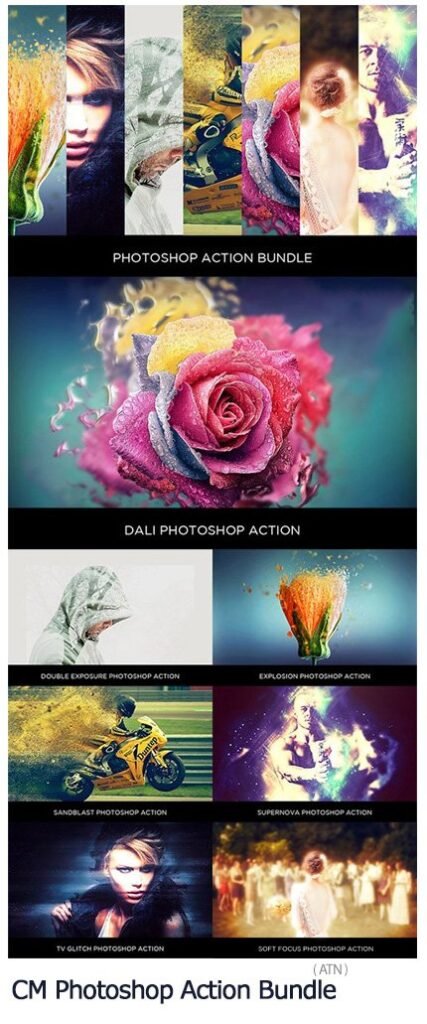 CM Photoshop Action Bundle | visualstorms