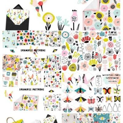 CM Spring Blooming Vector Collection