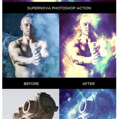 CM Supernova Photoshop Action