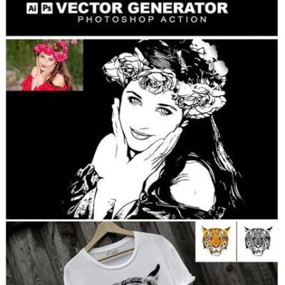 CM Vector Generator Photoshop Action