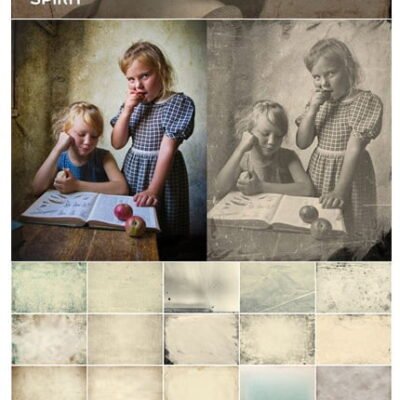 CM Vintage Old Photo Effect Overlays