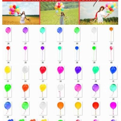 CreativeMarket Balloons 50 Overlays