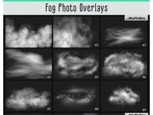 CreativeMarket Fog Photo Overlays