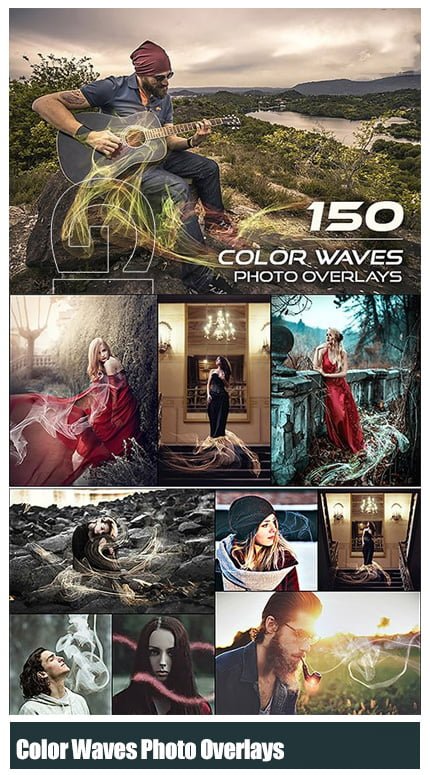 graphicriver.150.color.waves.photo.overlays GraphicRiver 150 Color Waves Photo Overlays