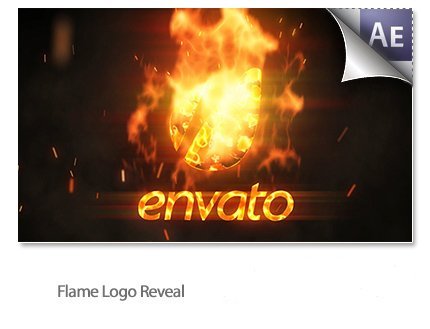 Flame Logo Reveal Flame Logo Reveal
