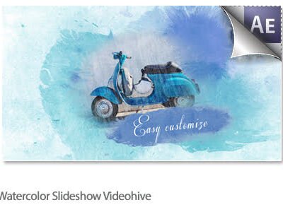Watercolor slideshow