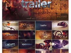 3D Action Trailer After Effects Templates