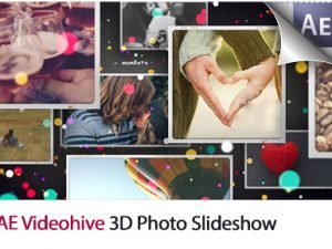 3D Photo Slideshow After Effects Templates