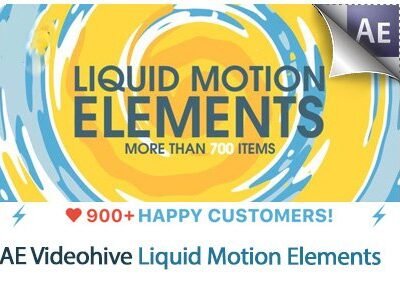 Liquid Motion Elements After Effects Templates Updated