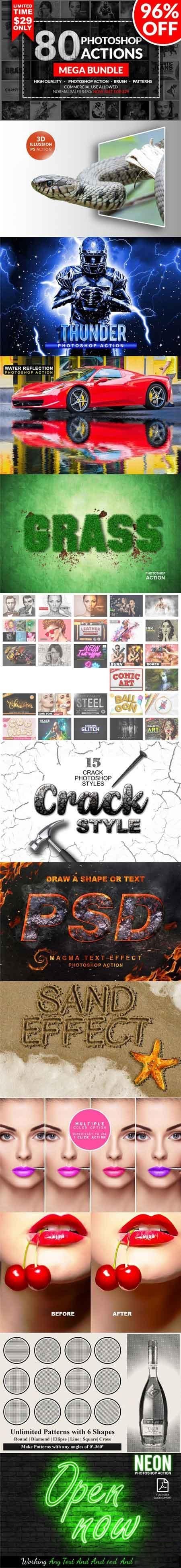 PHOTOSHOP ACTION MEGA BUNDLE.1