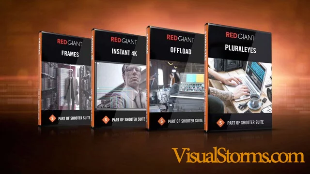 Using Red Giant Software Red Giant Introducing Shooter Suite 13 Pluraleyes 4