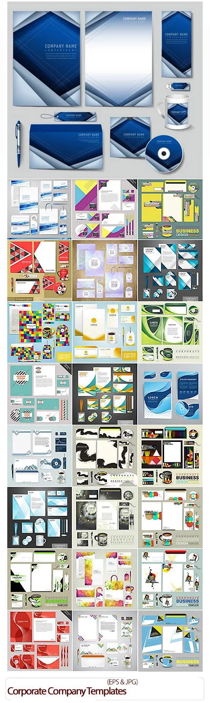 Amazing Shutterstock Corporate Company Templates