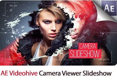 Camera Viewer Slideshow After Effects Templates