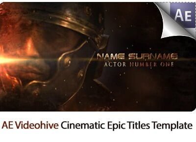 Cinematic Epic Titles After Effects Template