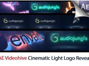 Cinematic Light Logo Reveal After Effects Templates