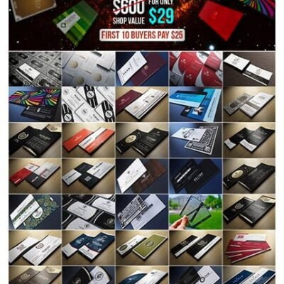 CM 100 Massive Business Card Bundle