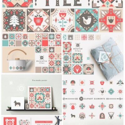 CM Folk Tile Graphic Collection