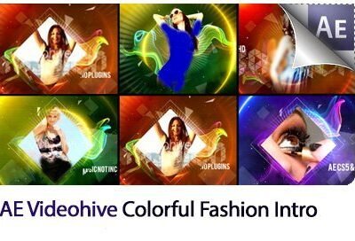 Colorful Fashion Intro After Effects Templates