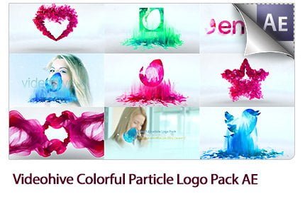colorful.particle.logo.pack.after.effects.templates Colorful Particle Logo Pack After Effects Templates