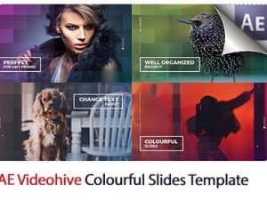 Colourful Slides After Effects Templates