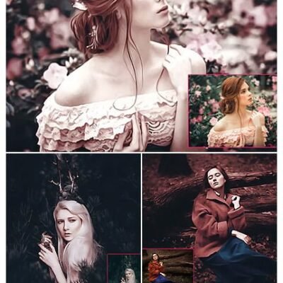 Dark Paint Photoshop Action