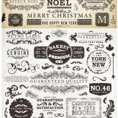 Decoration Set Old Element