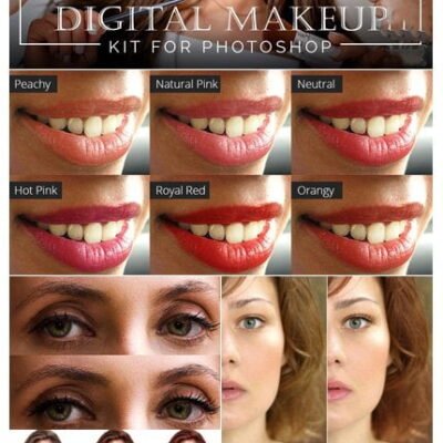 Digital Makeup Kit For Photoshop