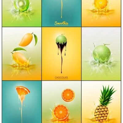 Drop On Juice Splash And Ripple